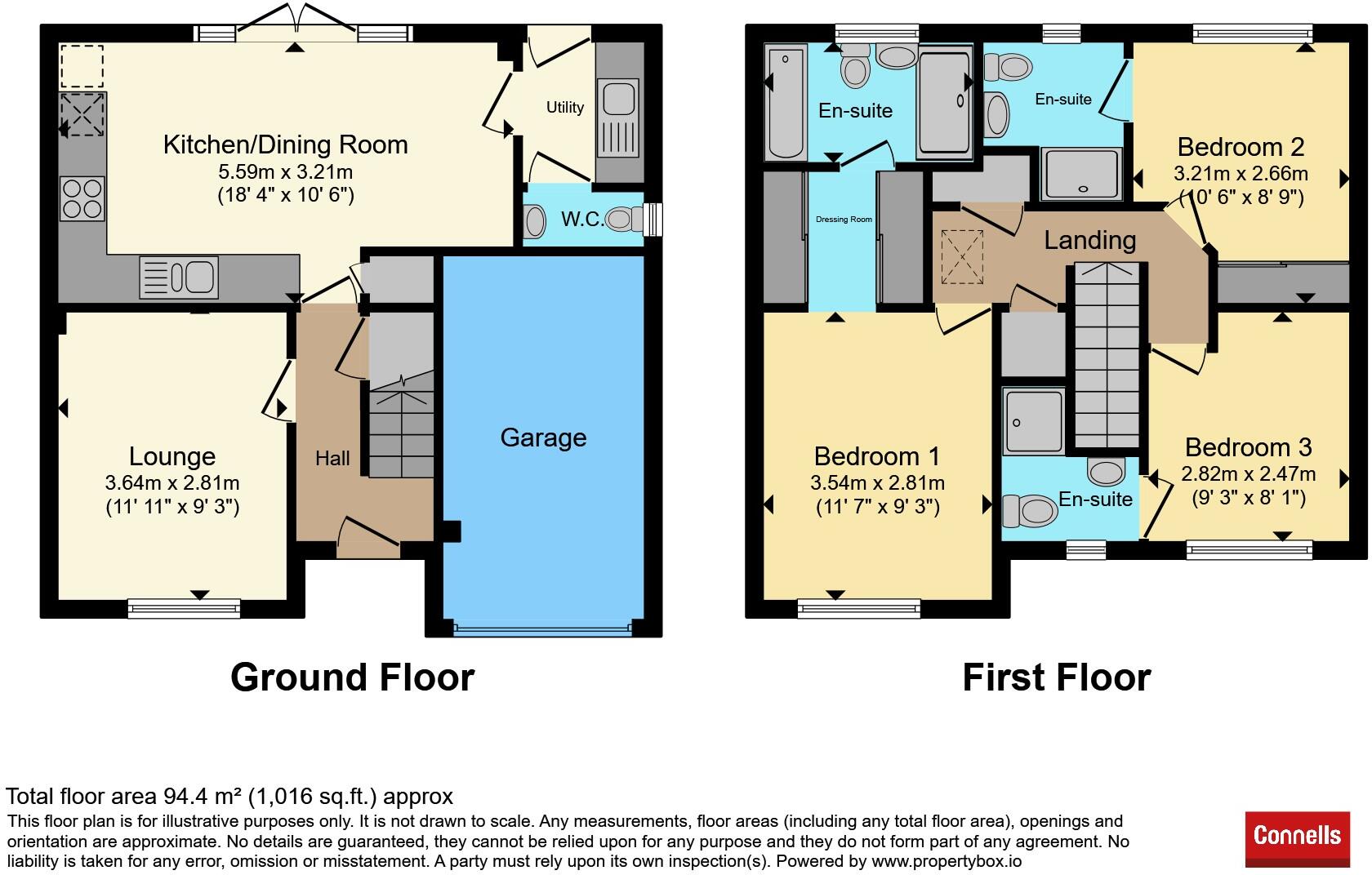 Sansbury Drive, Banbury floorplan