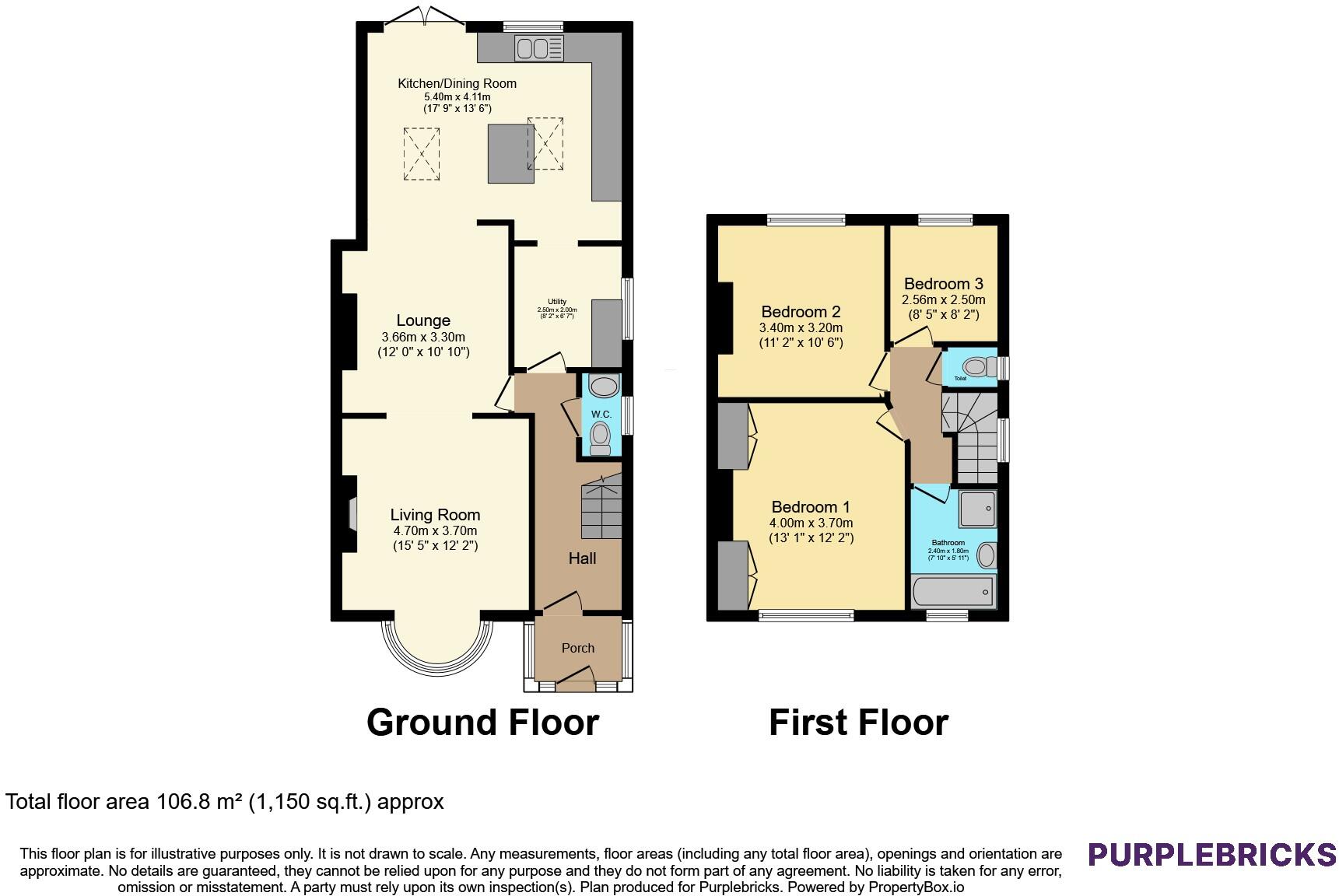 High Greave, Sheffield, S5 floorplan