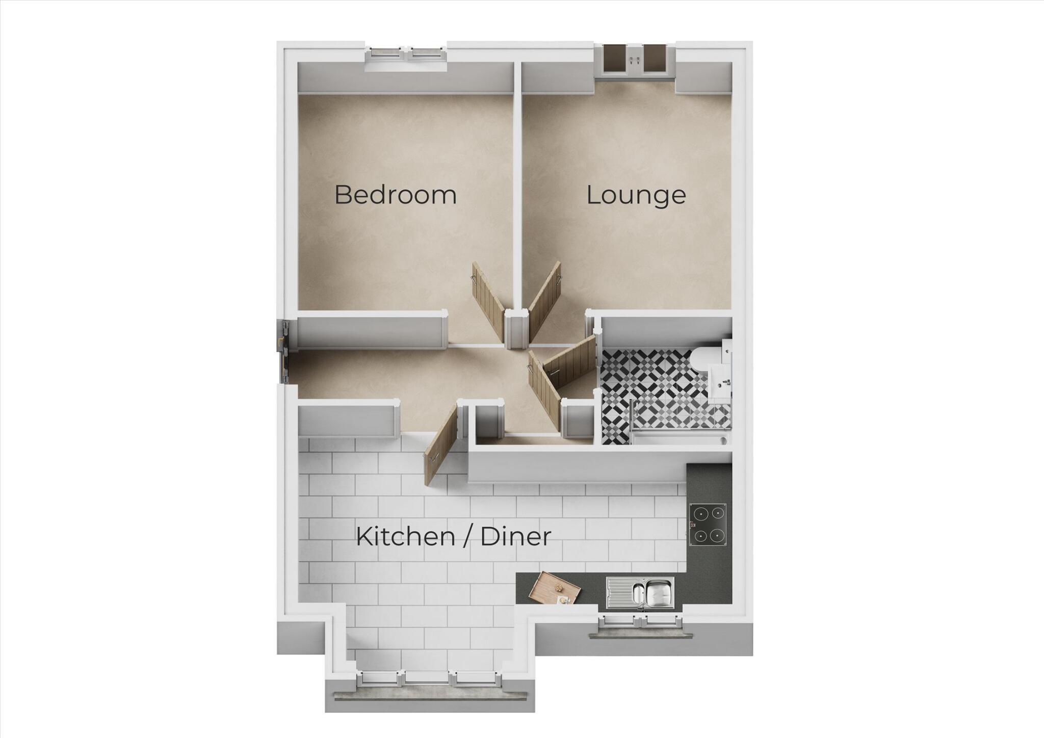 Oak, Watery Lane, Lancaster floorplan
