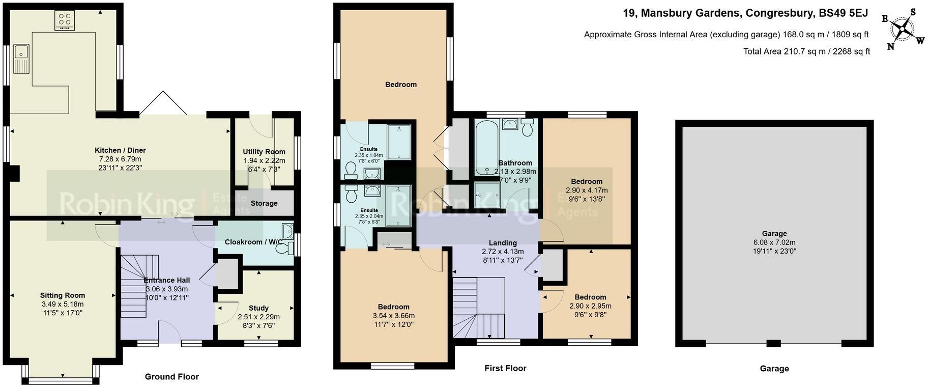 Mansbury Gardens, Congresbury, BS49 floorplan