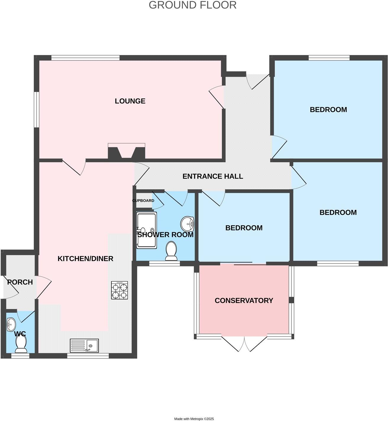 Plealey Lane, Longden, Shrewsbury, Shropshire, SY5 floorplan