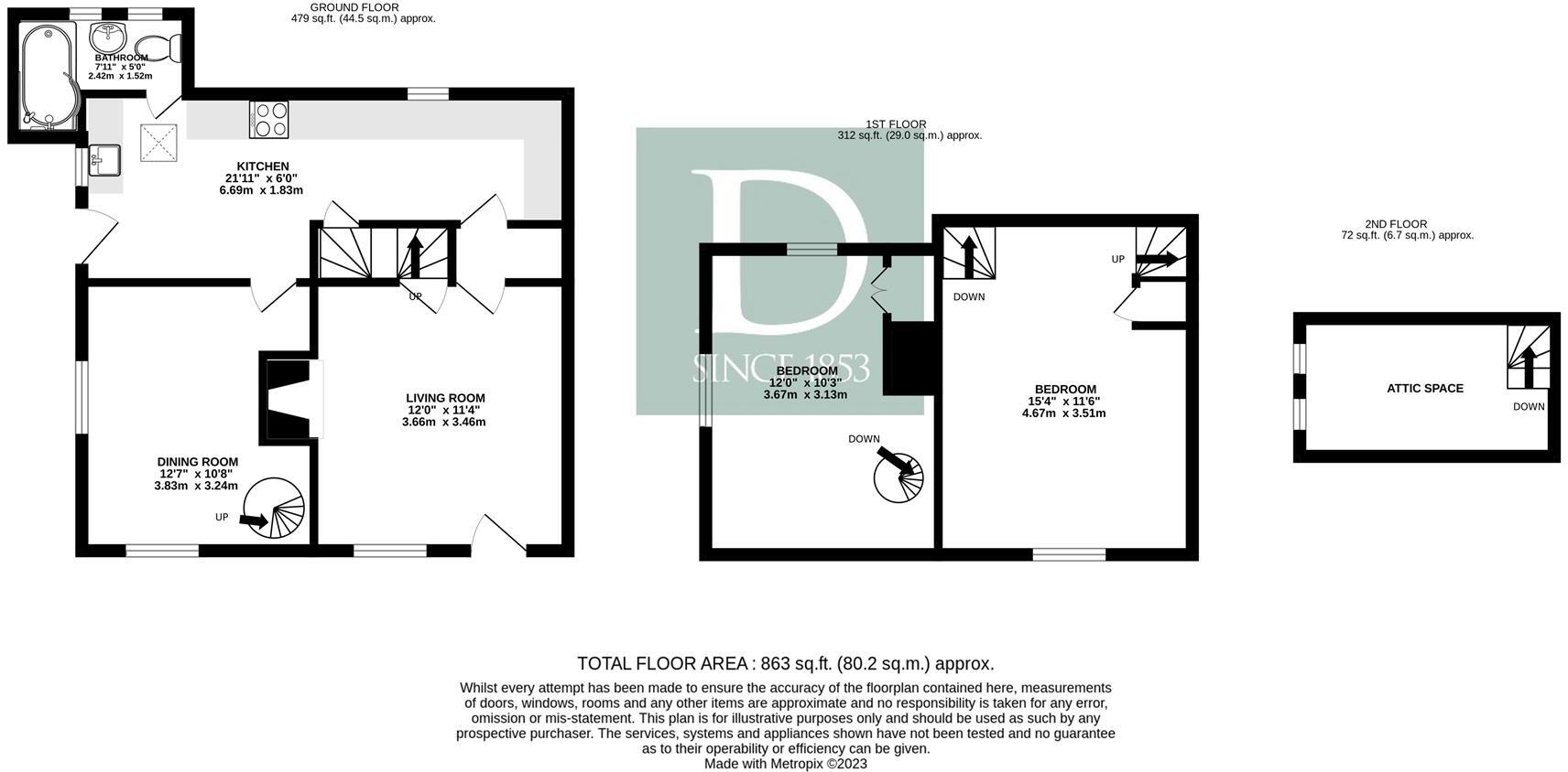 Pulham Market, Diss floorplan