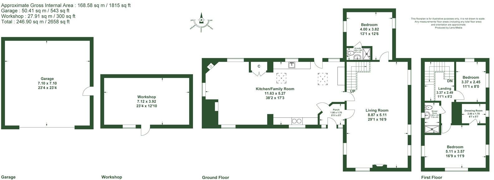 Turners Lane, Barnacre, Preston, Lancashire floorplan