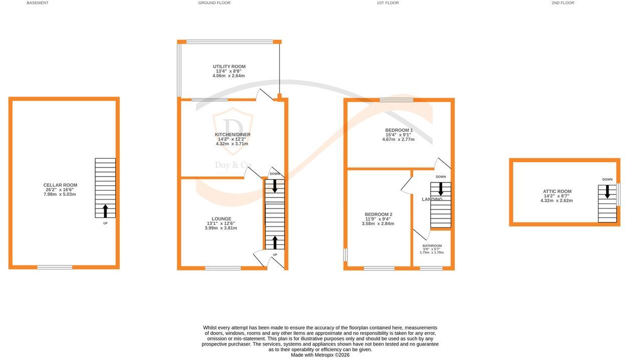 Carlton Street, Haworth, Keighley, BD22 floorplan