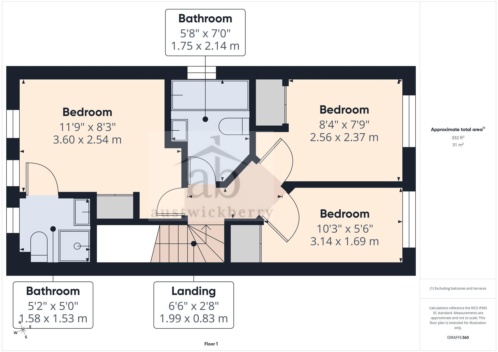 Knights Lane, Kesgrave floorplan