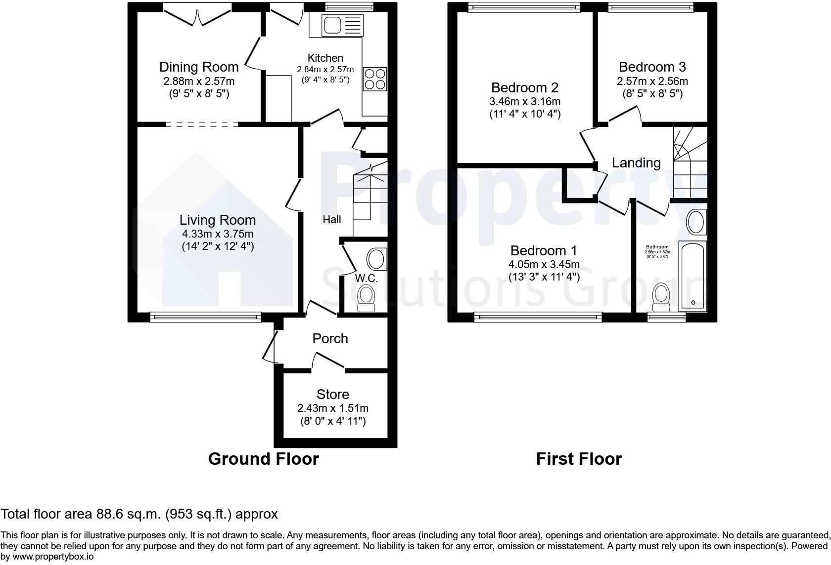 Rathgar Close, Redhill, Surrey floorplan