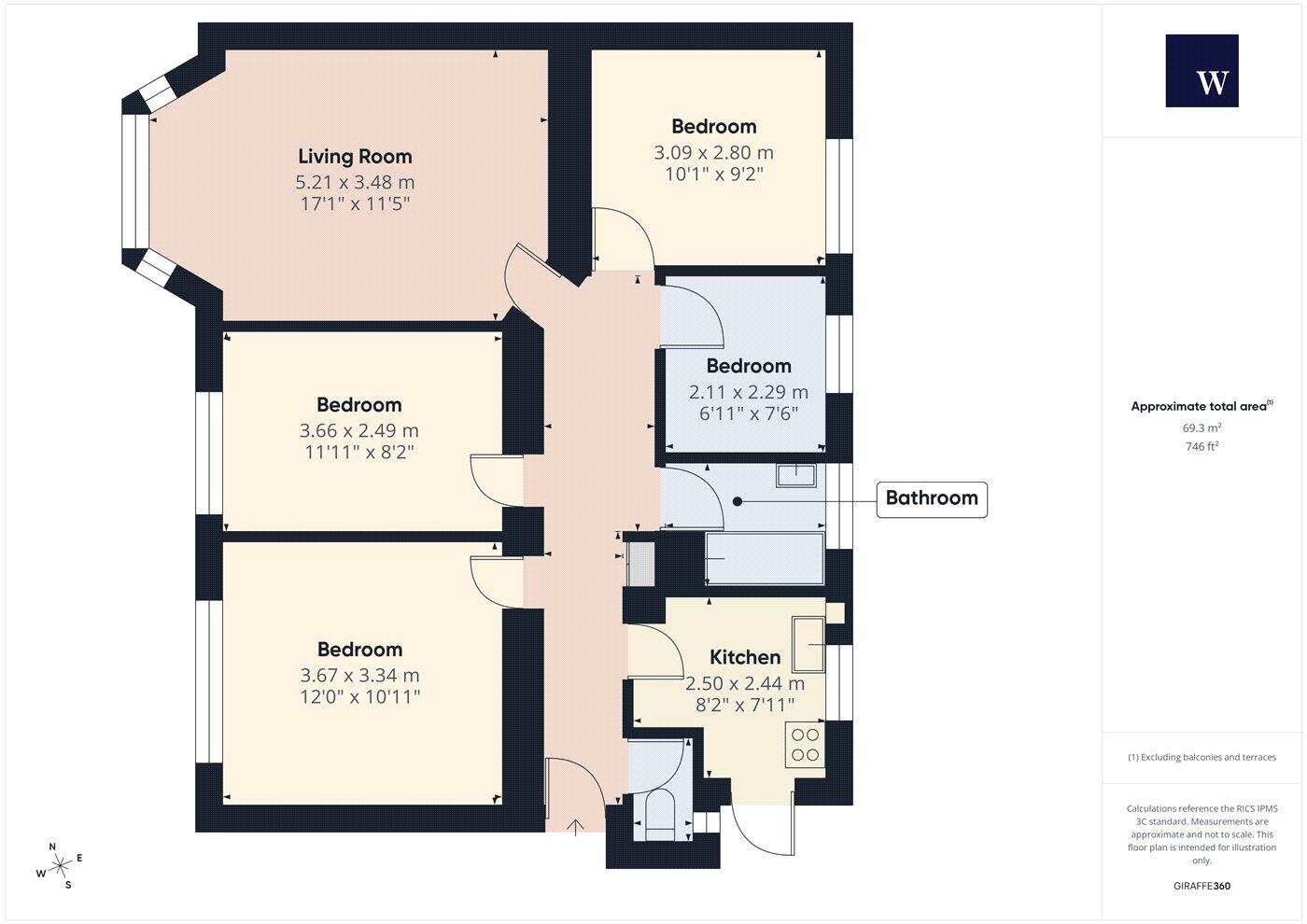 Streatham High Road, London, SW16 floorplan