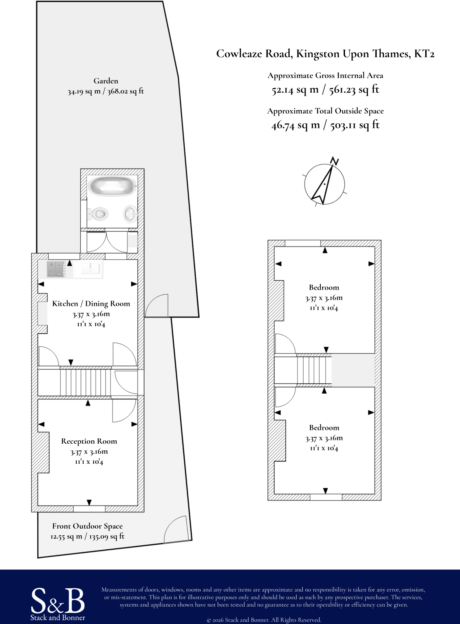 Cowleaze Road, Kingston upon Thames floorplan