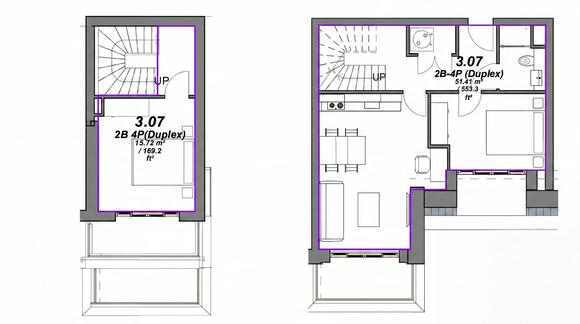 Apartment 33, St Georges Terrace floorplan
