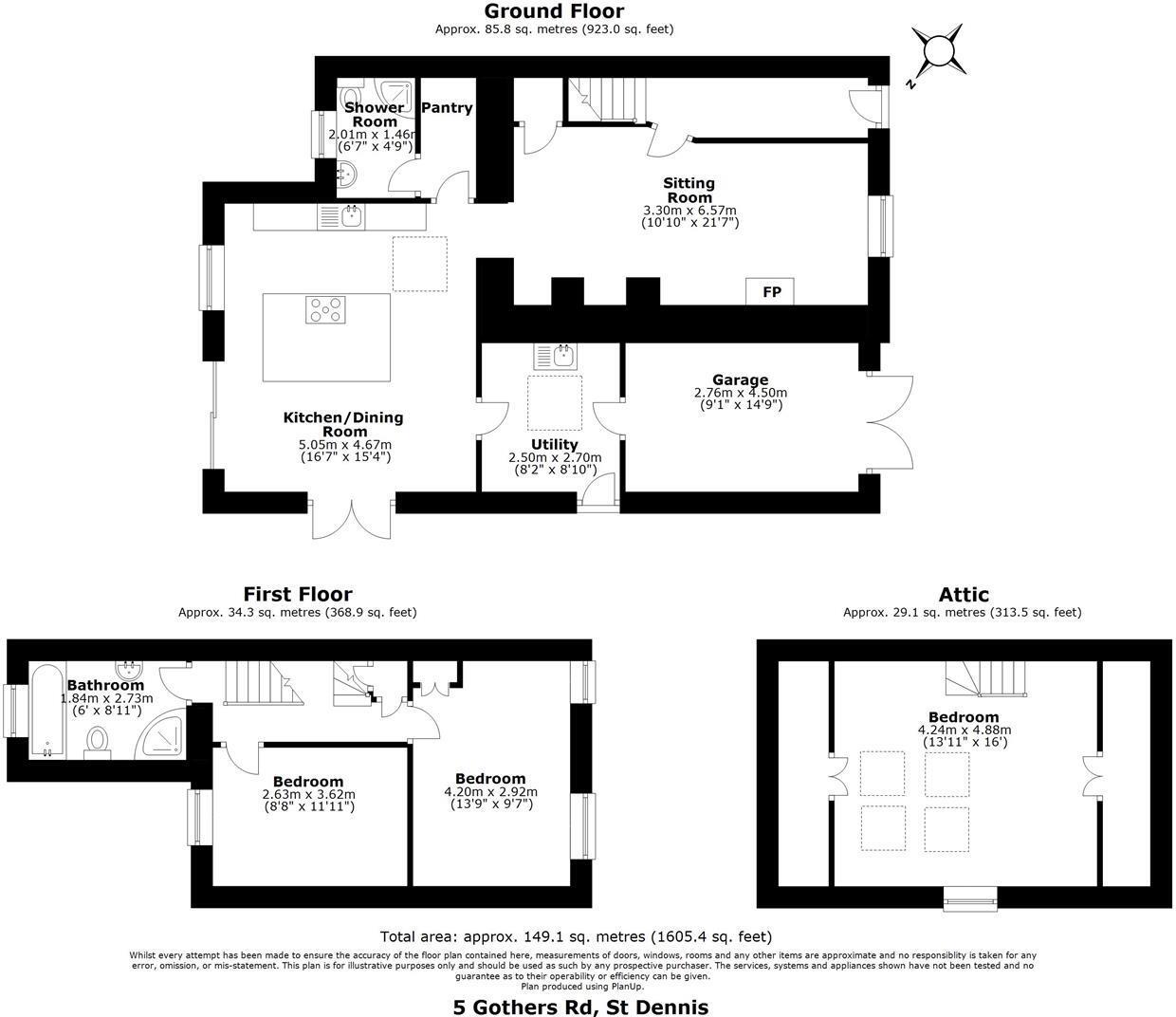 Gothers Road, St. Dennis floorplan
