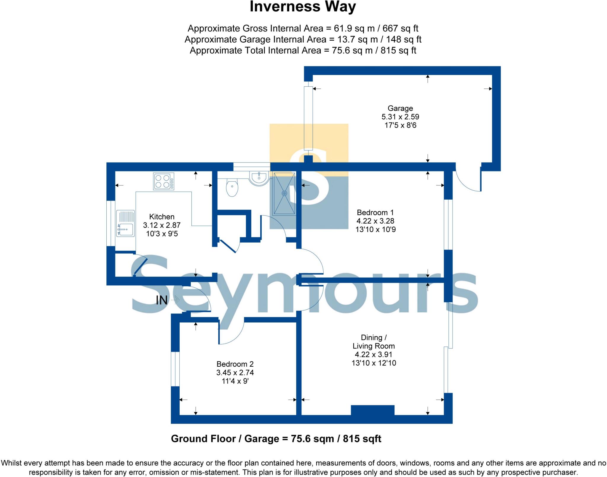 Inverness Way, College Town floorplan