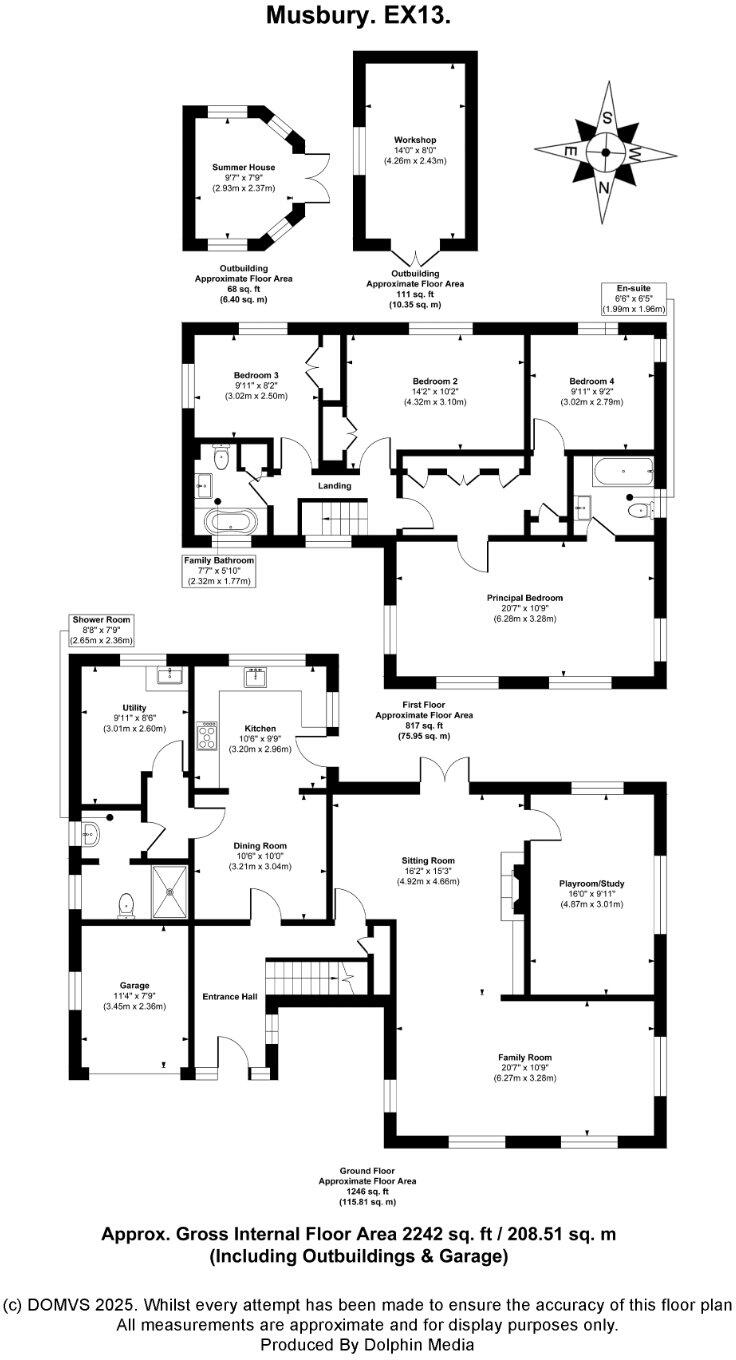 Musbury, Axminster floorplan