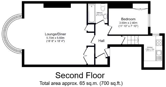 Bedford Square, Brighton, BN1 2PL floorplan
