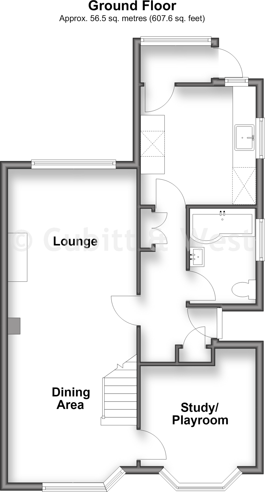 Dale Crescent, Brighton, East Sussex floorplan