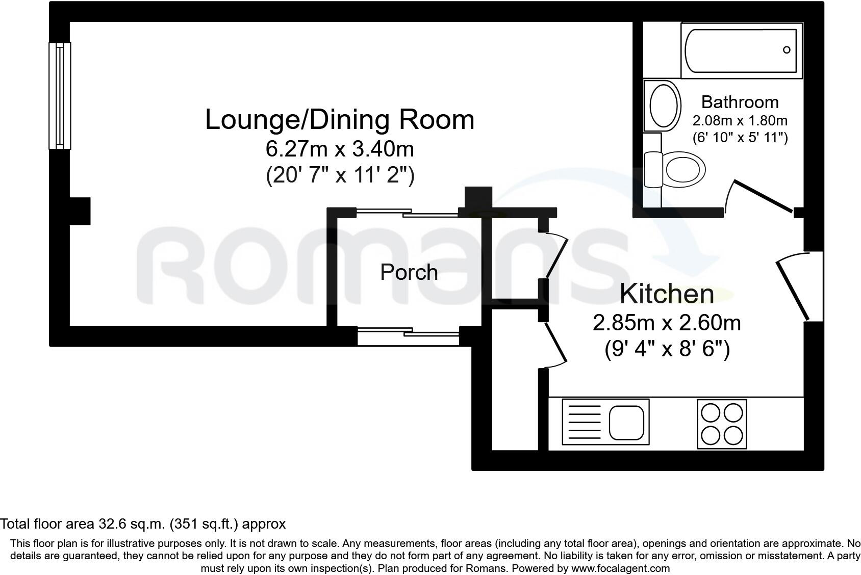Lyon Way, Frimley, Camberley, GU16 floorplan
