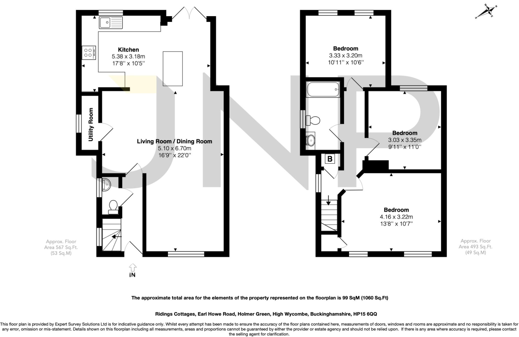 Earl Howe Road, Holmer Green, High Wycombe, Buckinghamshire, HP15 floorplan