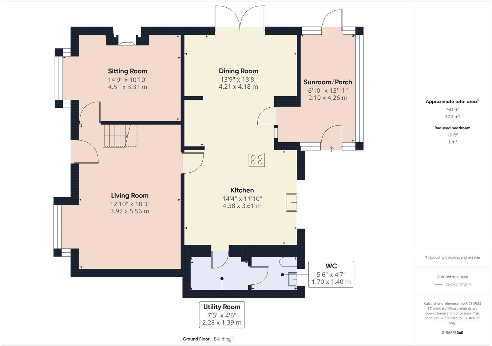 St. Marys Road, Dunsville, Doncaster, South Yorkshire, DN7 floorplan