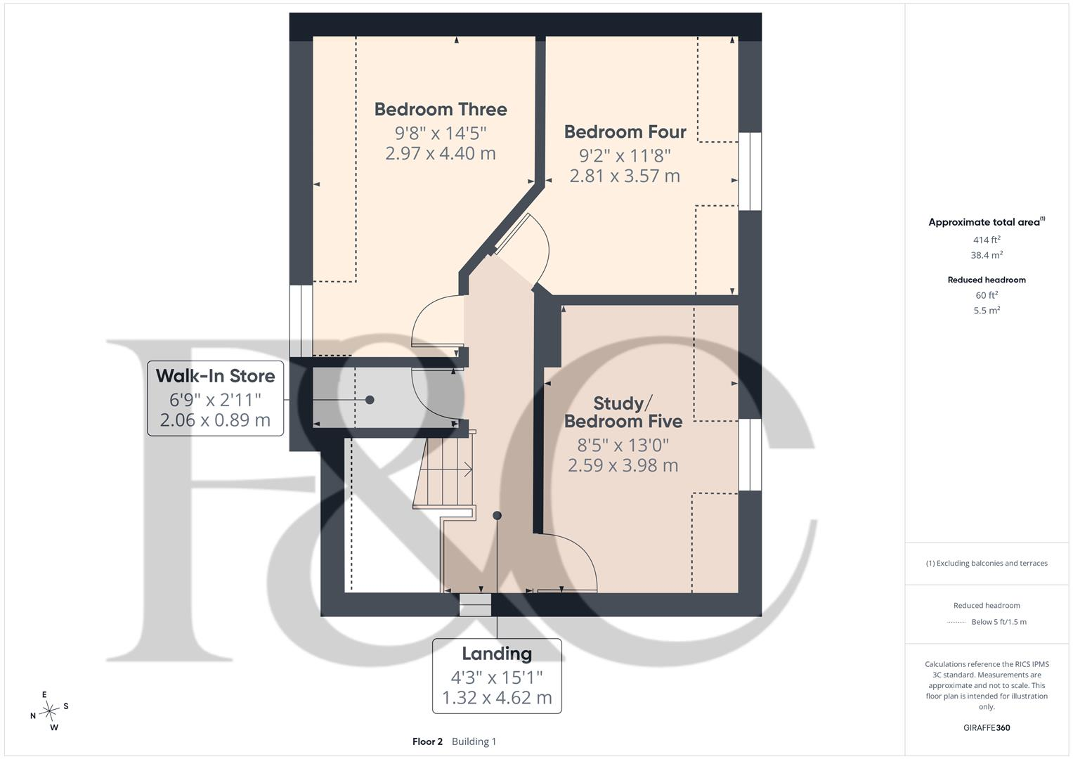 Belle Vue, Lower Hartshay, Derbyshire floorplan