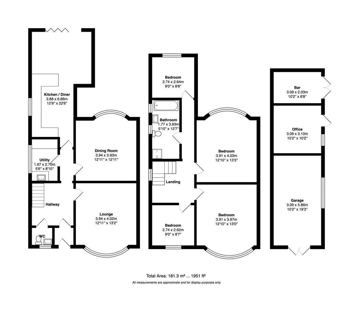 The Boulevard, Lytham St. Annes, FY8 floorplan