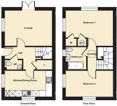 12 Cobblers Crescent, Valley View, Harleston floorplan