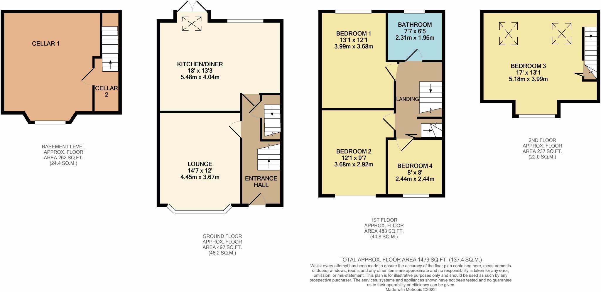 6, Carlton Range, Gorton floorplan
