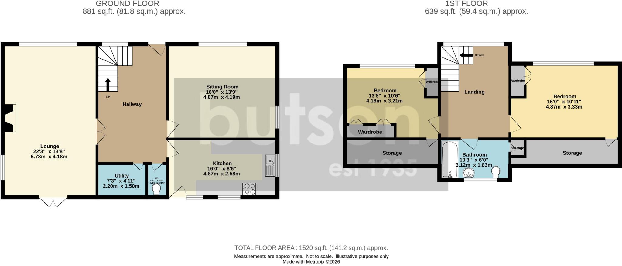 Oldfield Carr Lane, Poulton-Le-Fylde, FY6 8EW floorplan