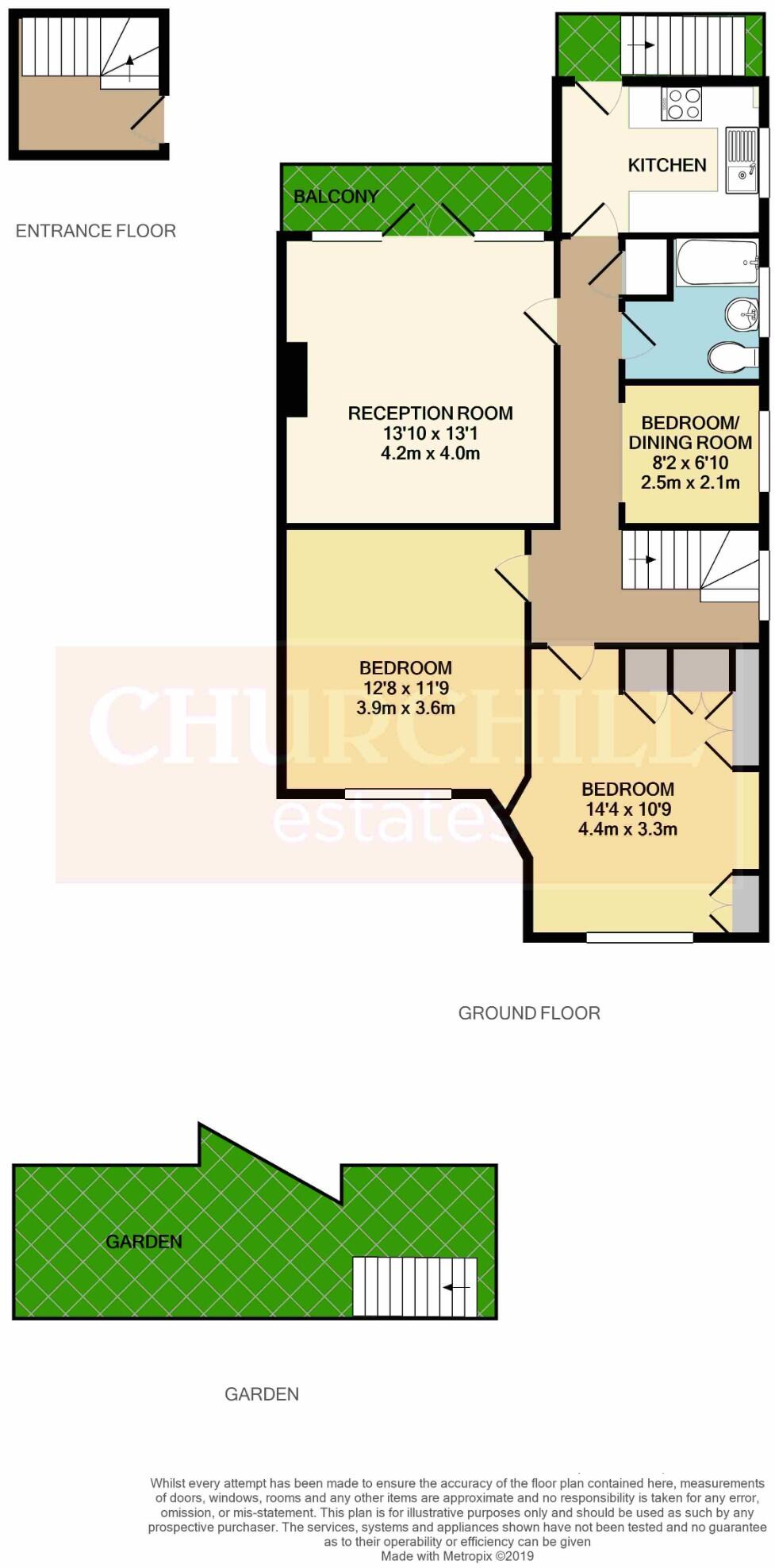 Beechwood Park, London, E18 floorplan