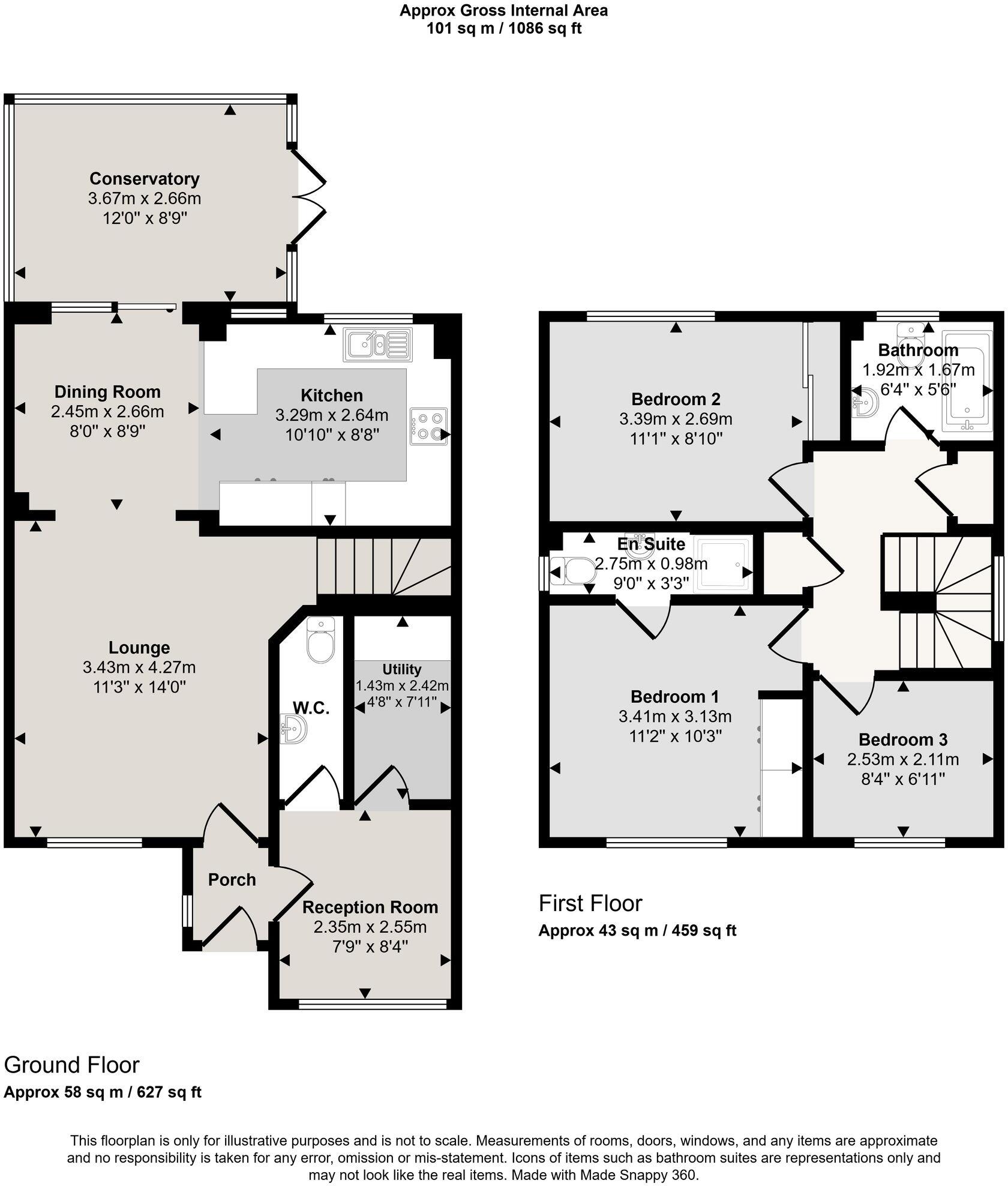 Sunflower Meadow, Irlam, M44 floorplan