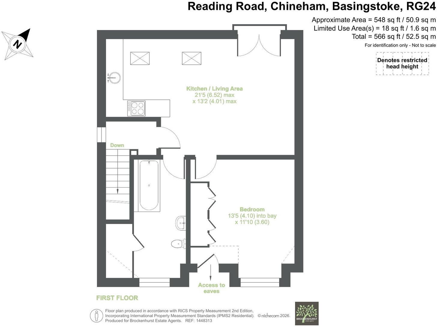 Maple House, Reading Road, Chineham floorplan