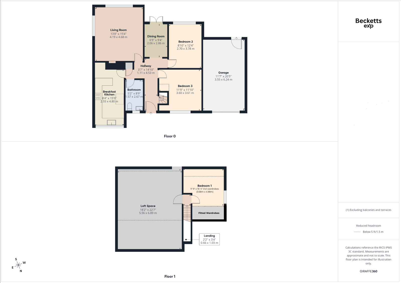 3 Sandra Crescent, Washingborough, Lincoln, LN4 1QZ floorplan