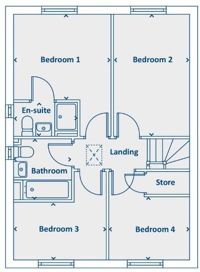Water's Edge, Blackburn, Lancashire, BB2 floorplan