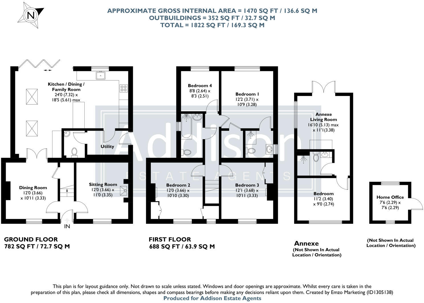 Osborne Road, Warsash, Southampton floorplan