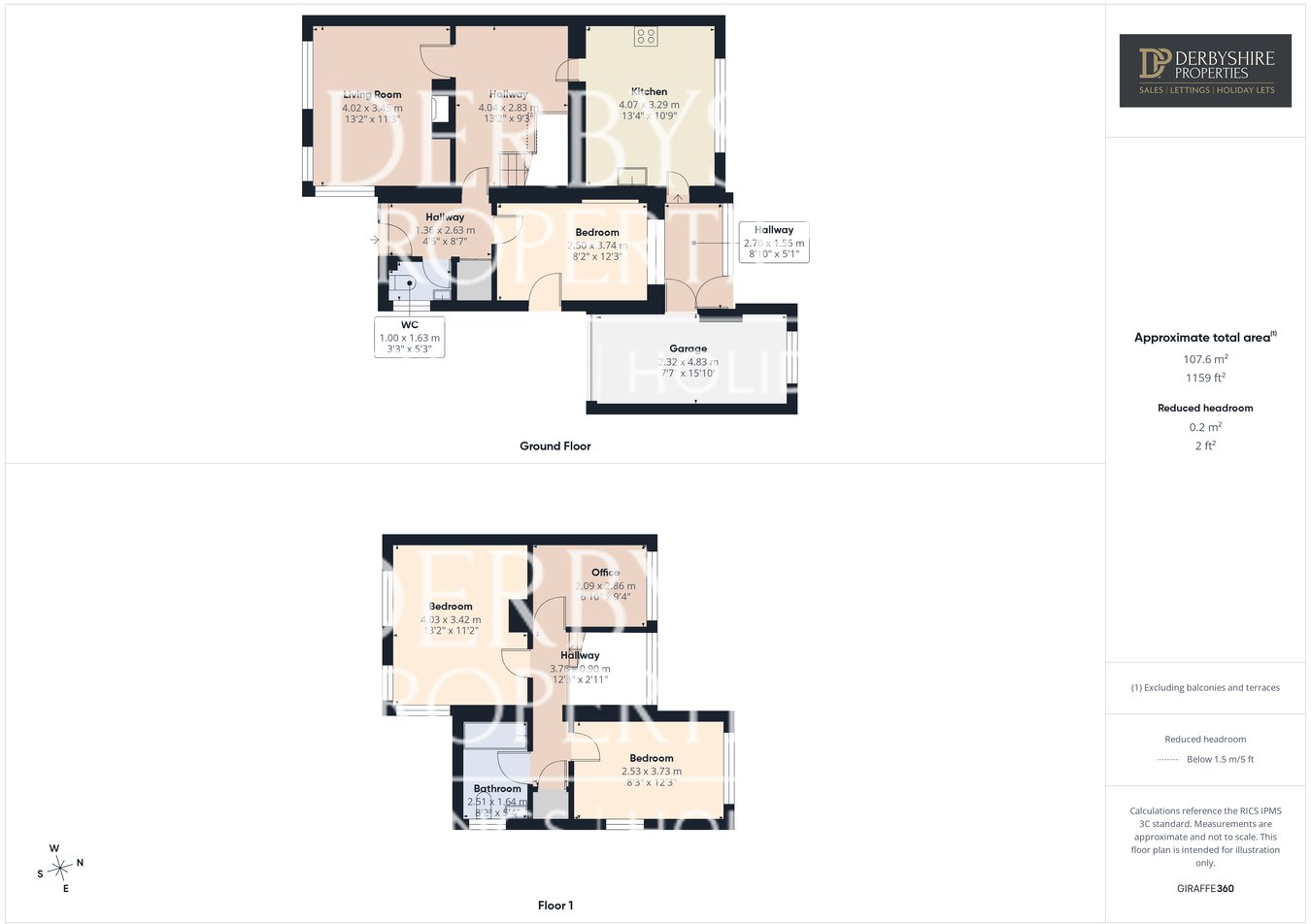 Springfield Close, Crich, Matlock, DE4 floorplan