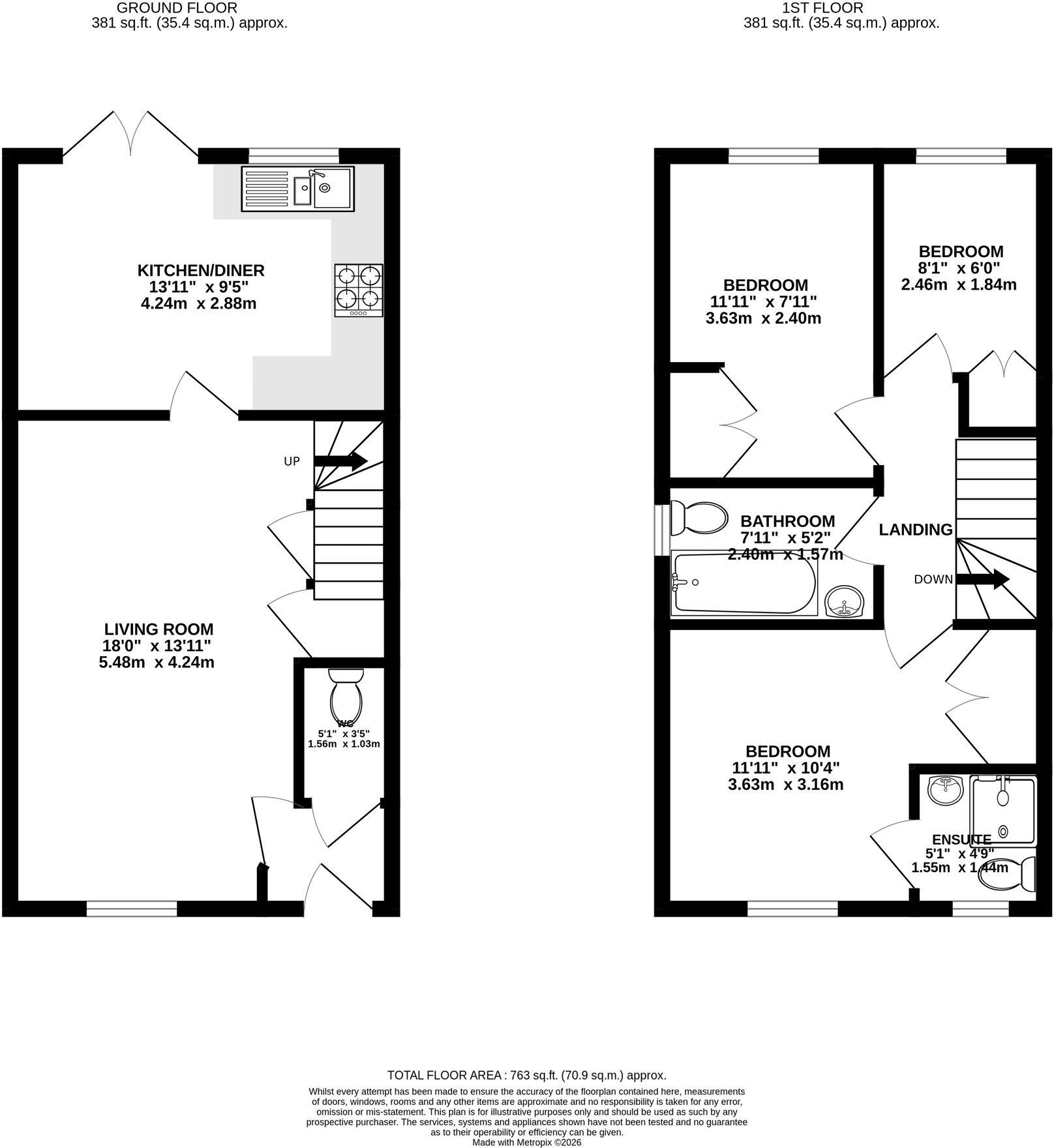 Tenby Close, Newport, NP10 floorplan