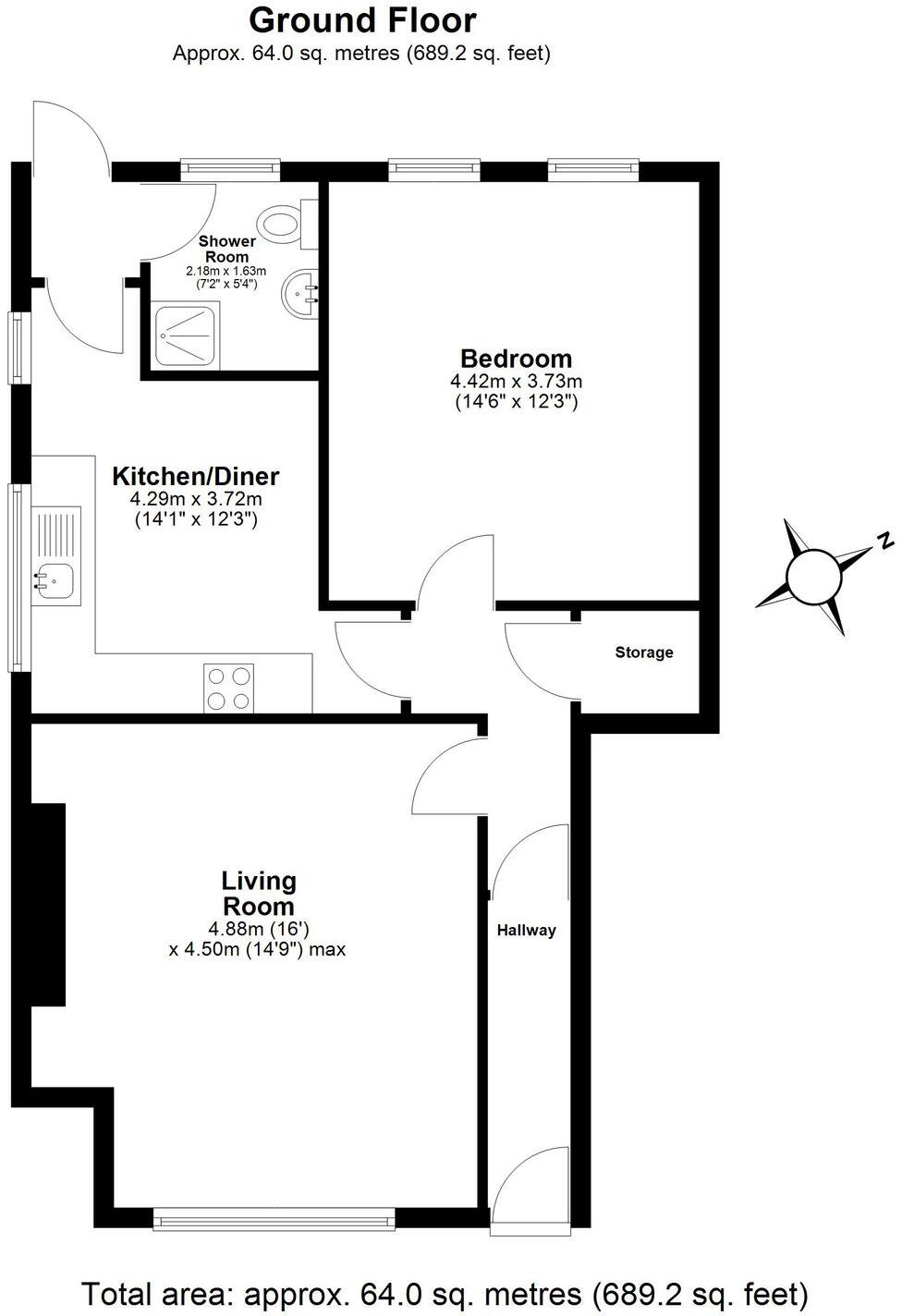 Epsom Road, Seven Kings, IG3 floorplan