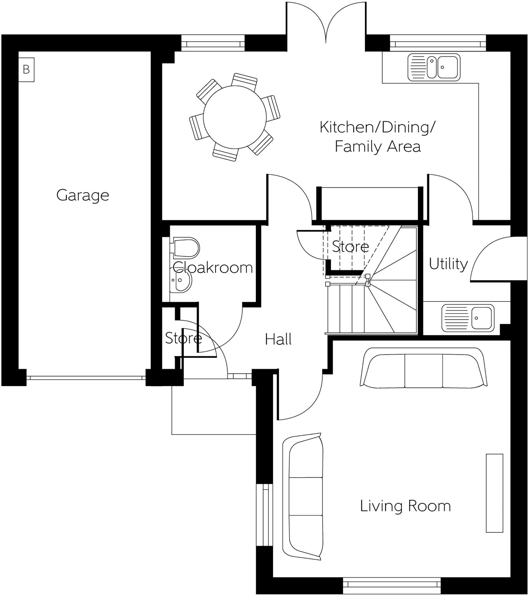 Robroyston,
Glasgow City, 
G33 1JR floorplan