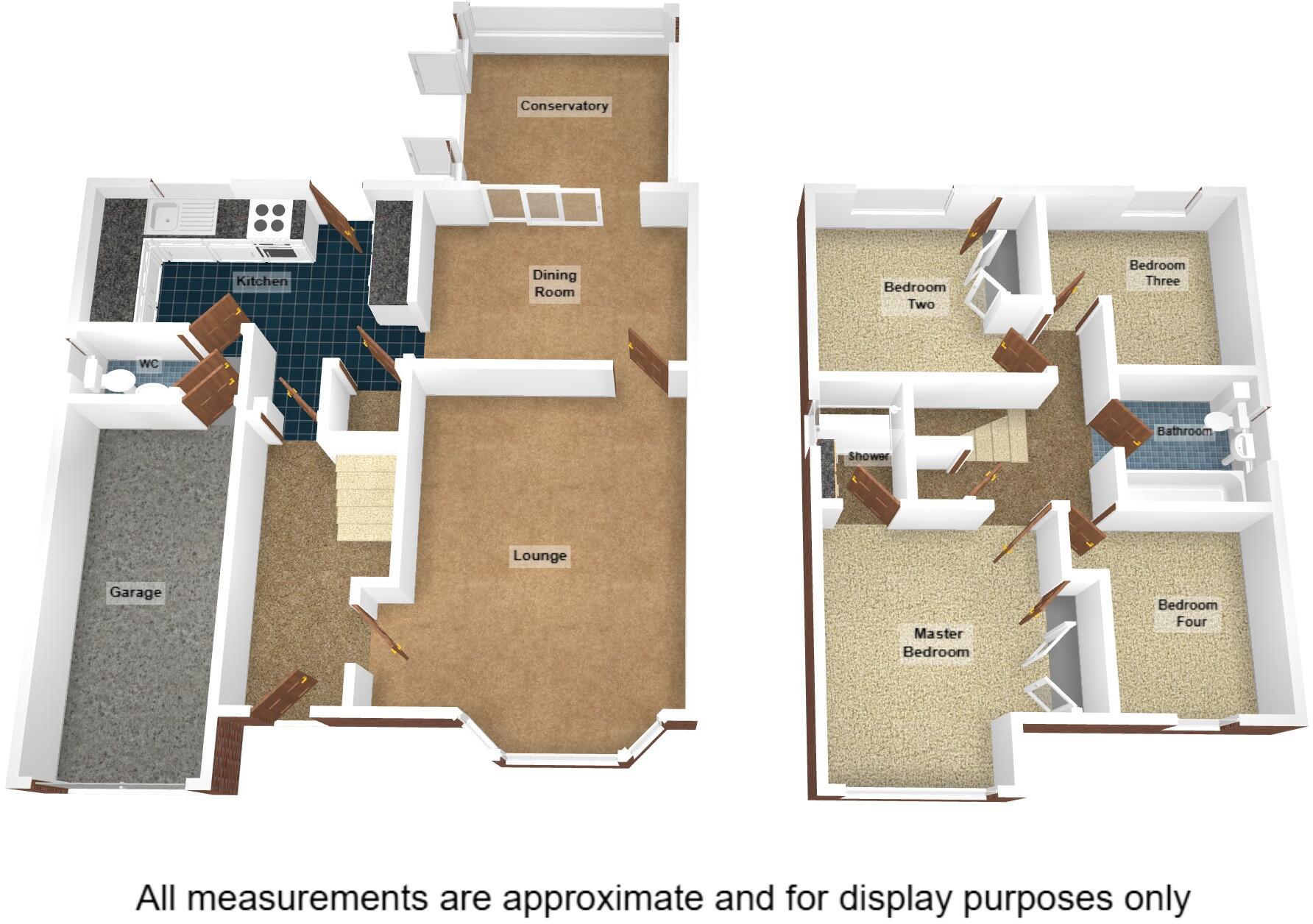 Morgan Close, New Arley floorplan