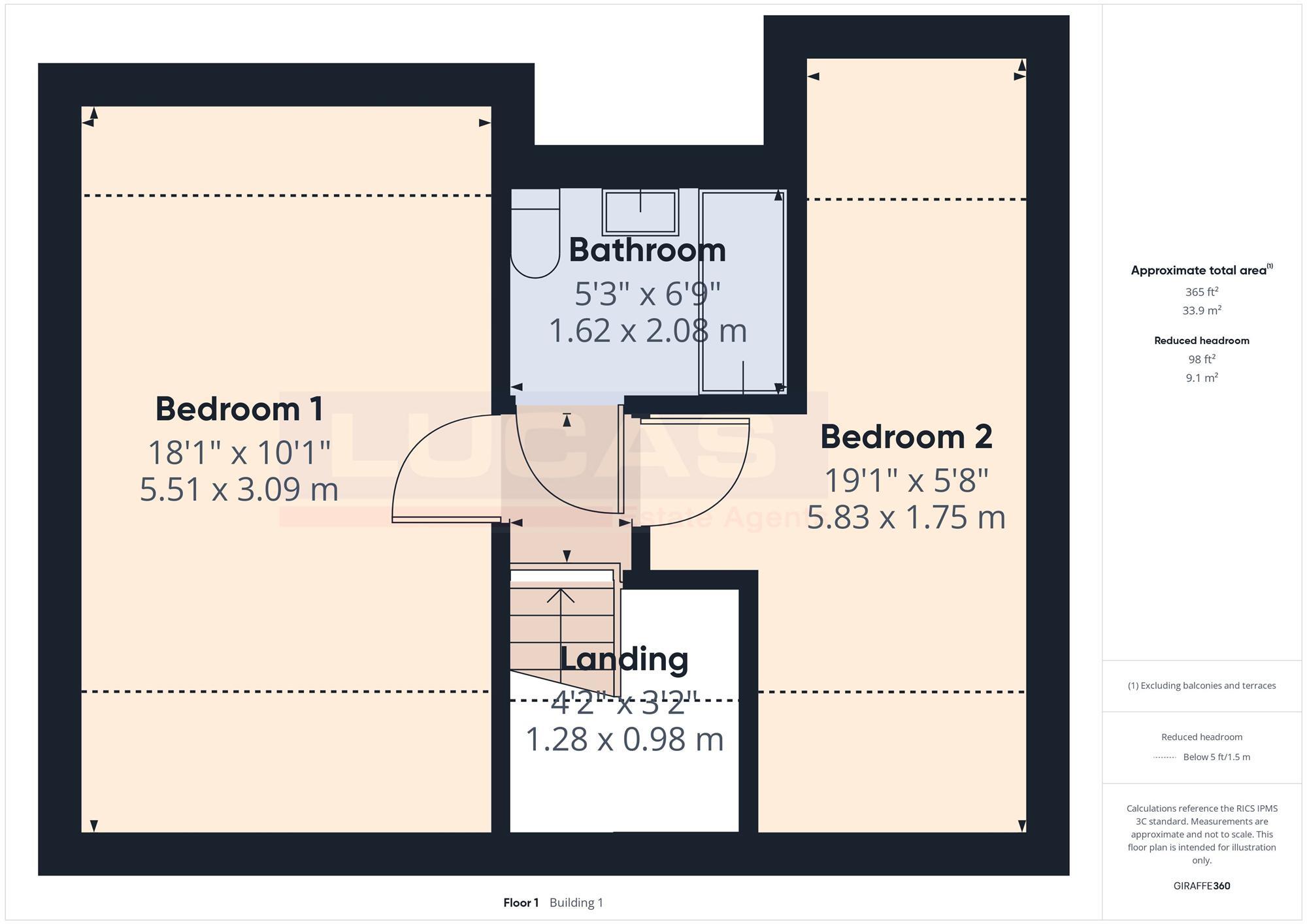 Llwyn Onn, Llanfairpwll floorplan