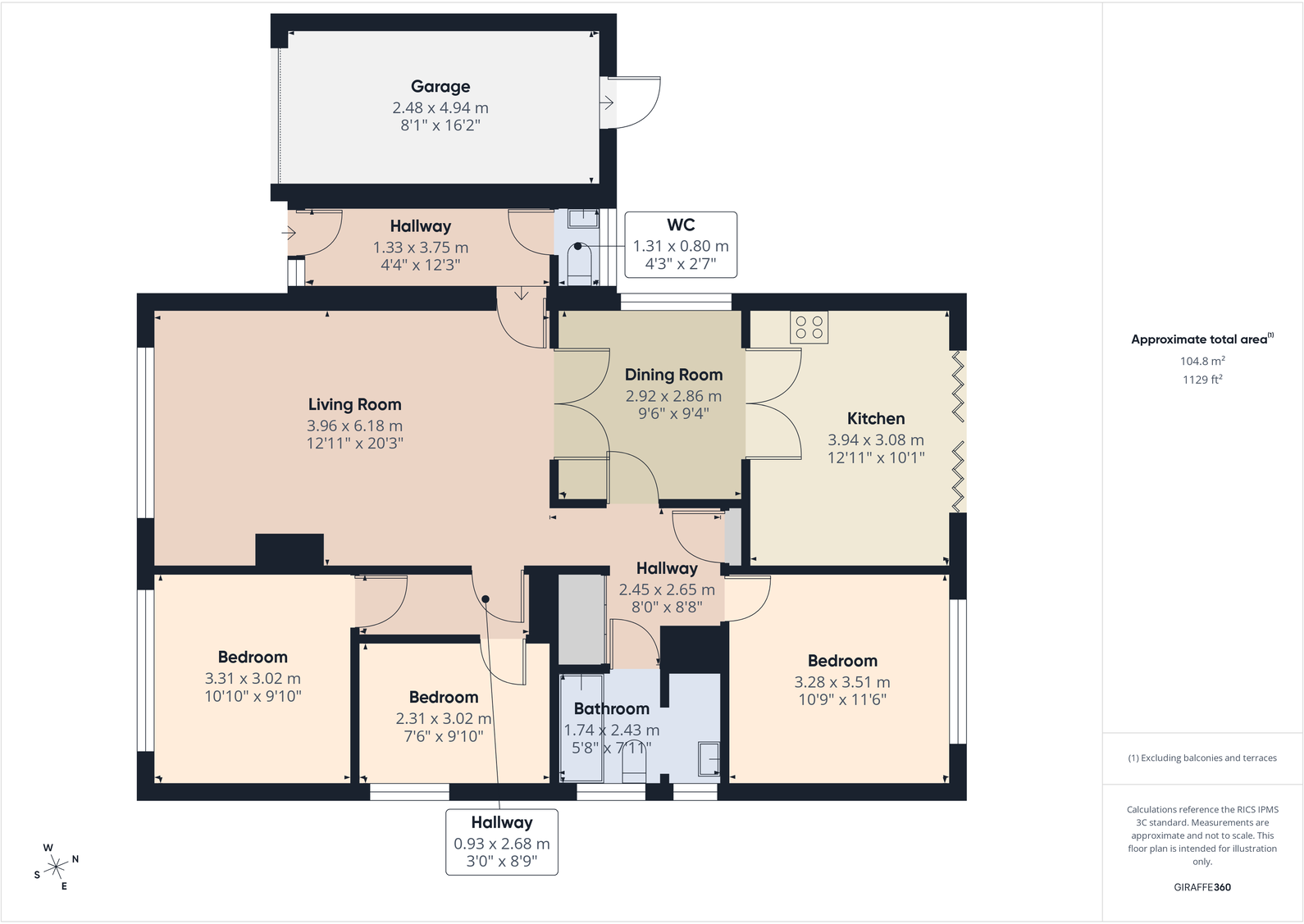 Brantwood Drive, Goodrington, Paignton floorplan