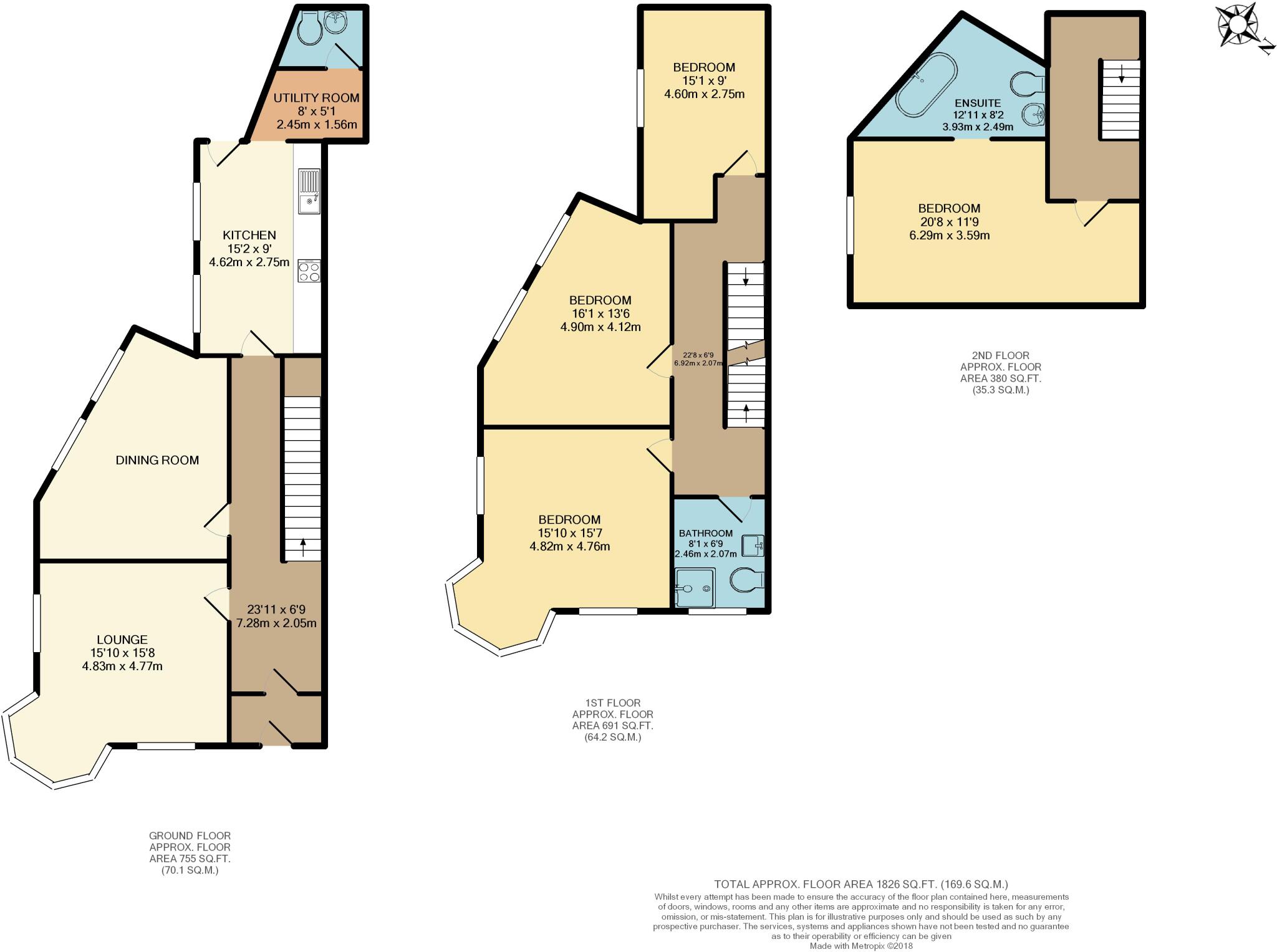 Swinley Lane, Swinley, WN1 2EB floorplan