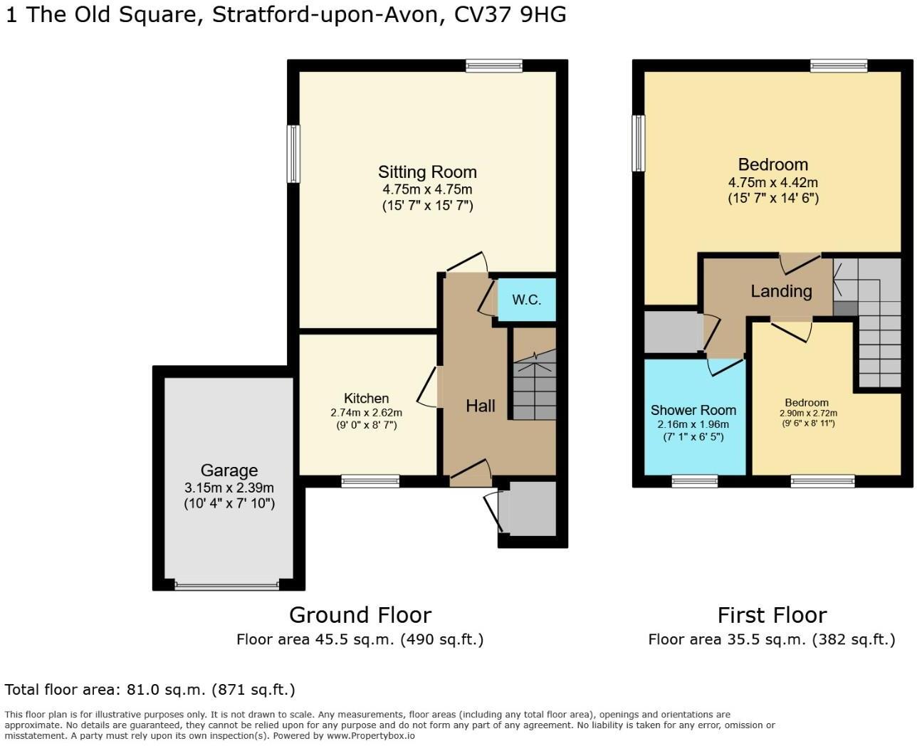 The Old Square, Shottery, Stratford-upon-Avon floorplan