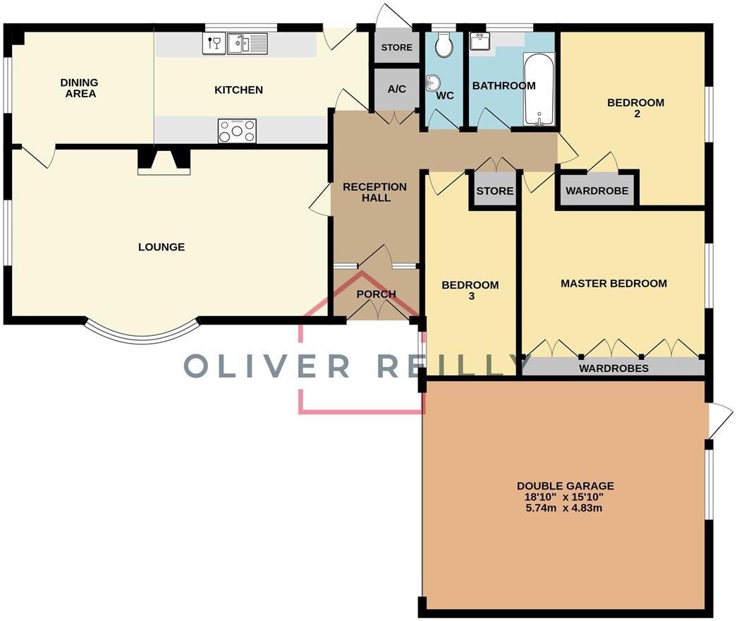 Melrose, Maltkiln Lane, Brant Broughton, Lincoln floorplan