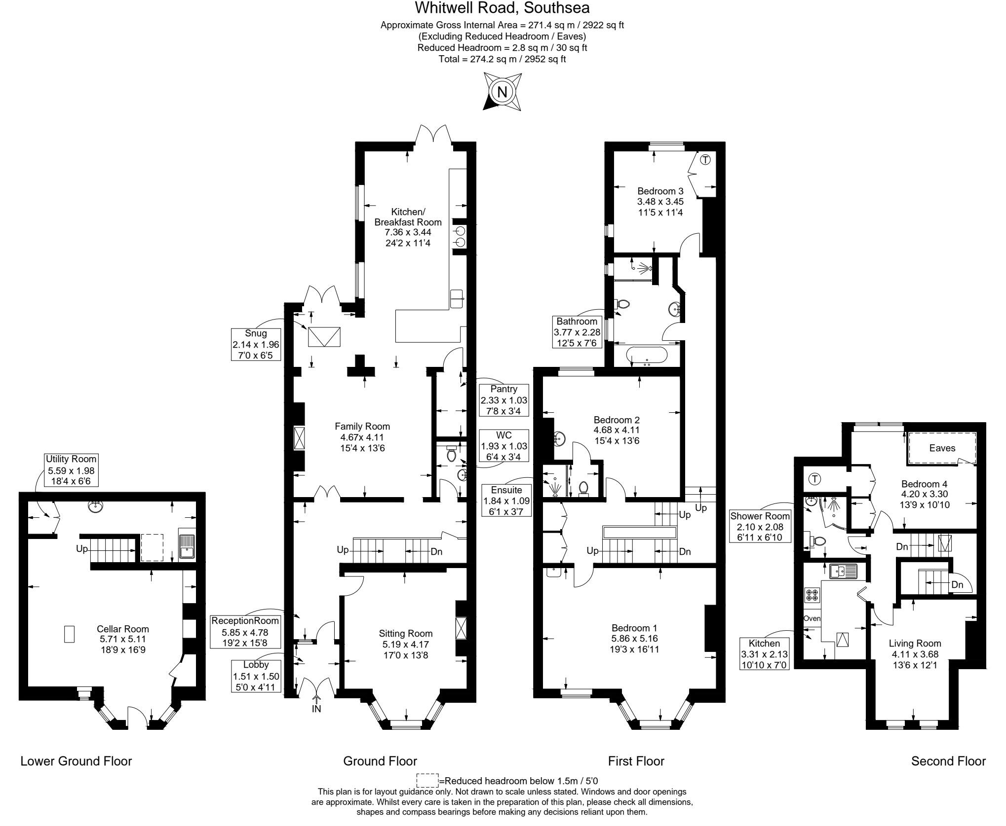 Whitwell Road, Southsea floorplan