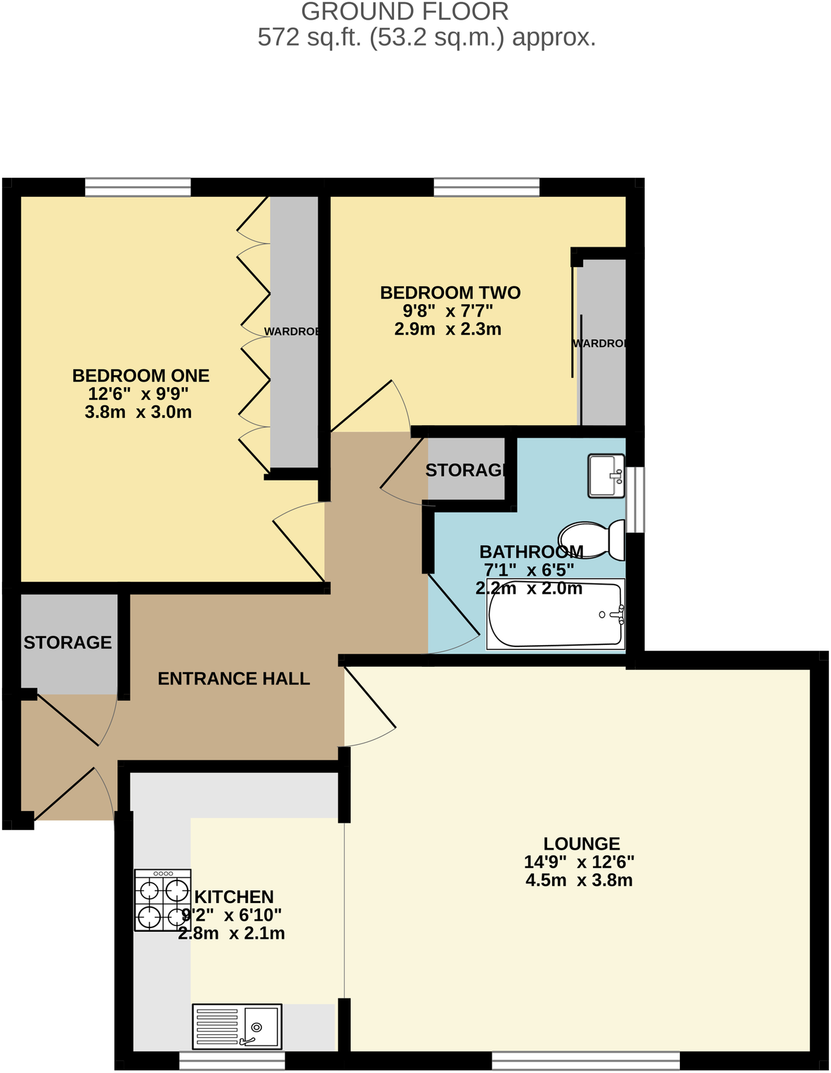New Penkridge Road,Cannock,WS11 1HA floorplan