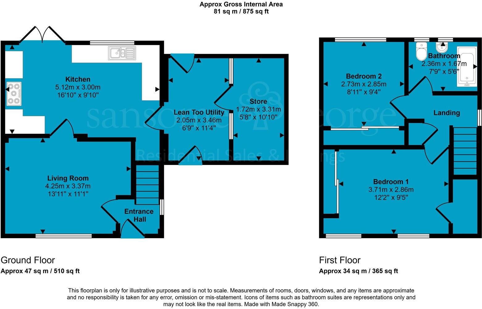 Mayfair, Tilehurst, Reading floorplan