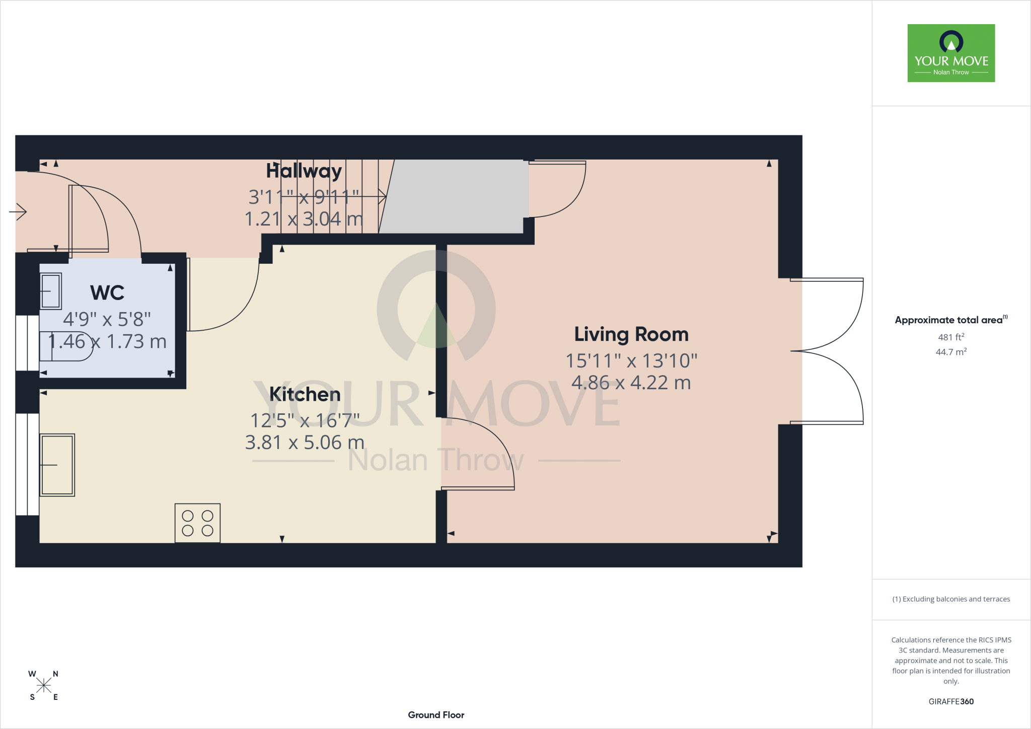 Saxon Lane, Northampton, West Northamptonshire, NN5 floorplan