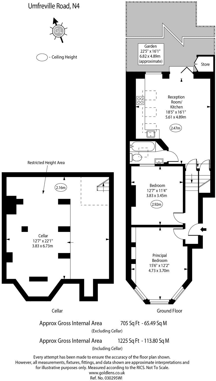 Umfreville Road, Harringay, London, N4 floorplan