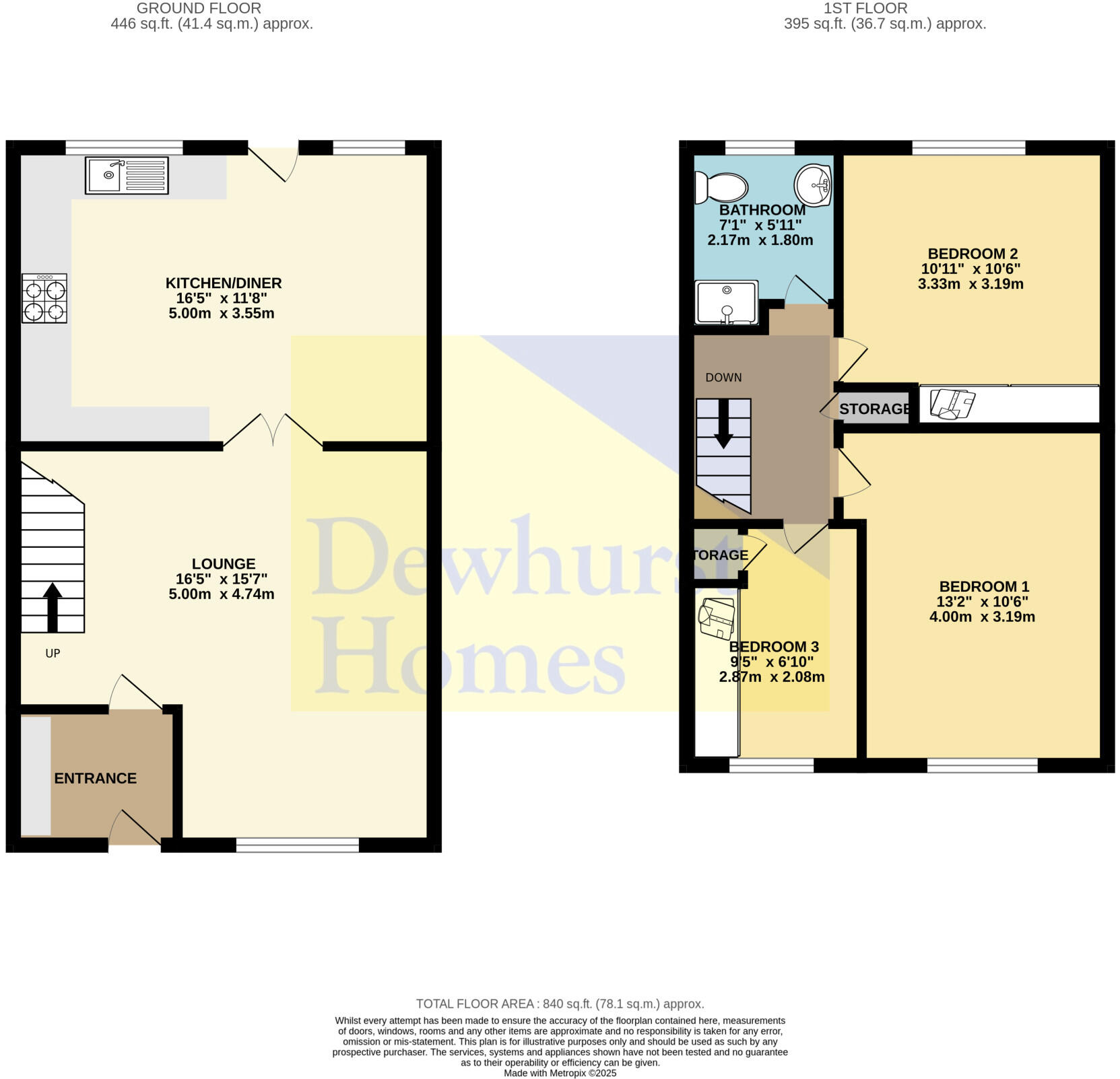 Highfield Avenue,  Inskip, PR4 floorplan