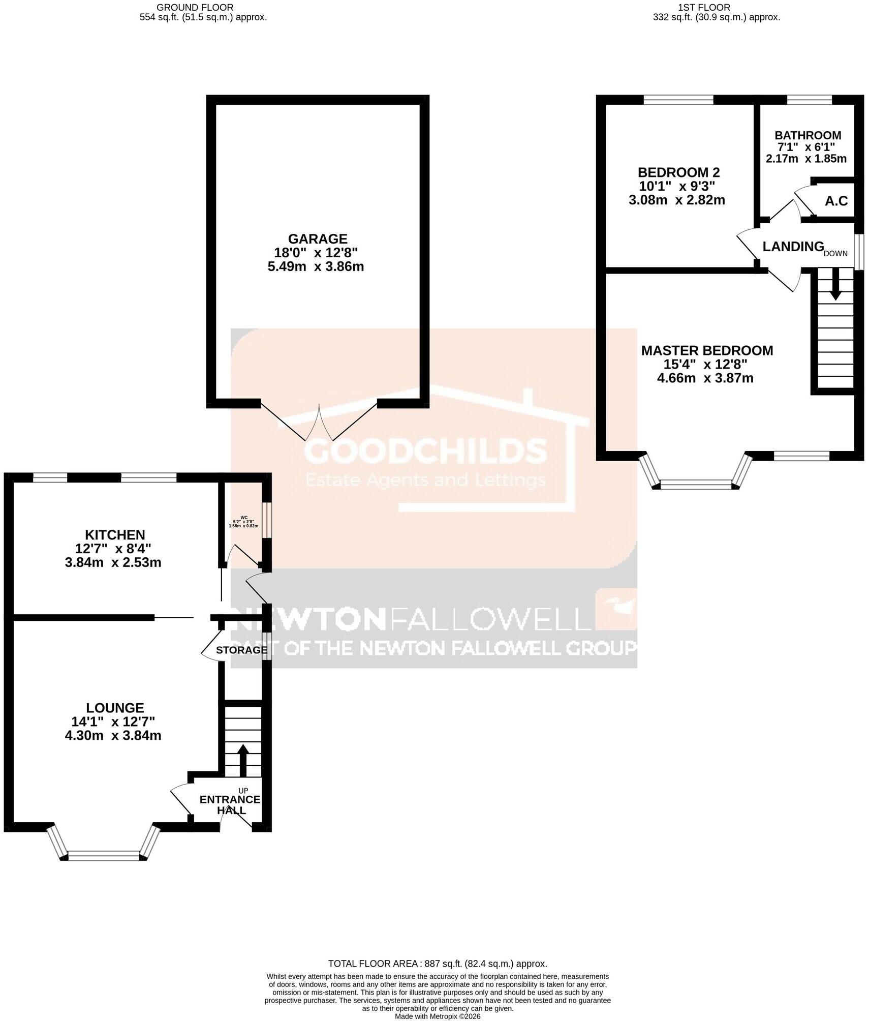 Furlong Road, Stoke-On-Trent, ST6 floorplan