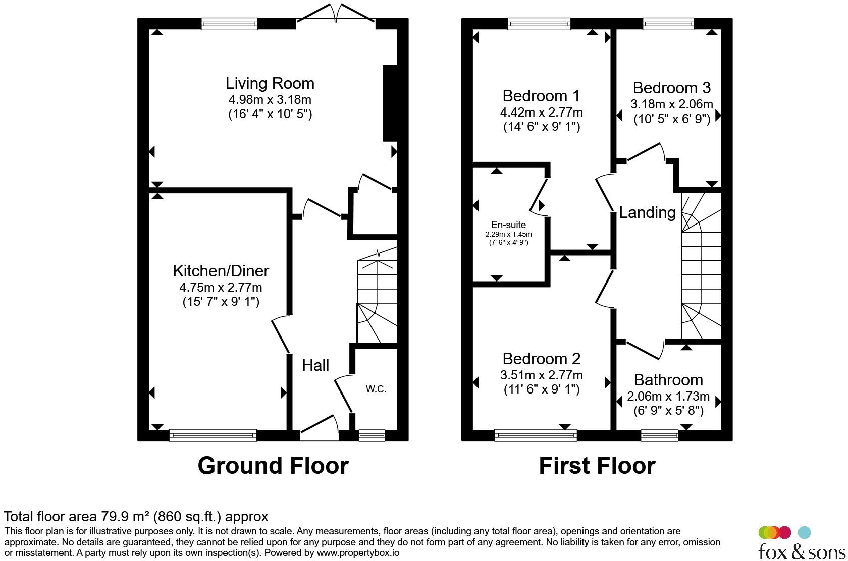 Curlew Close, Axminster floorplan
